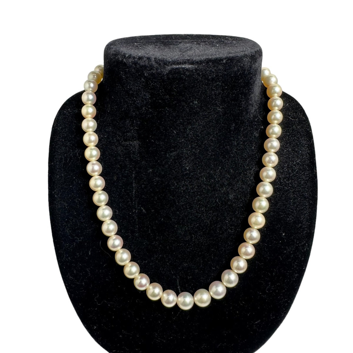 TASAKI Necklace
 Pearl P approx. 7.7~8.5mm K14 White Pearl [SS]
 【second hand】 