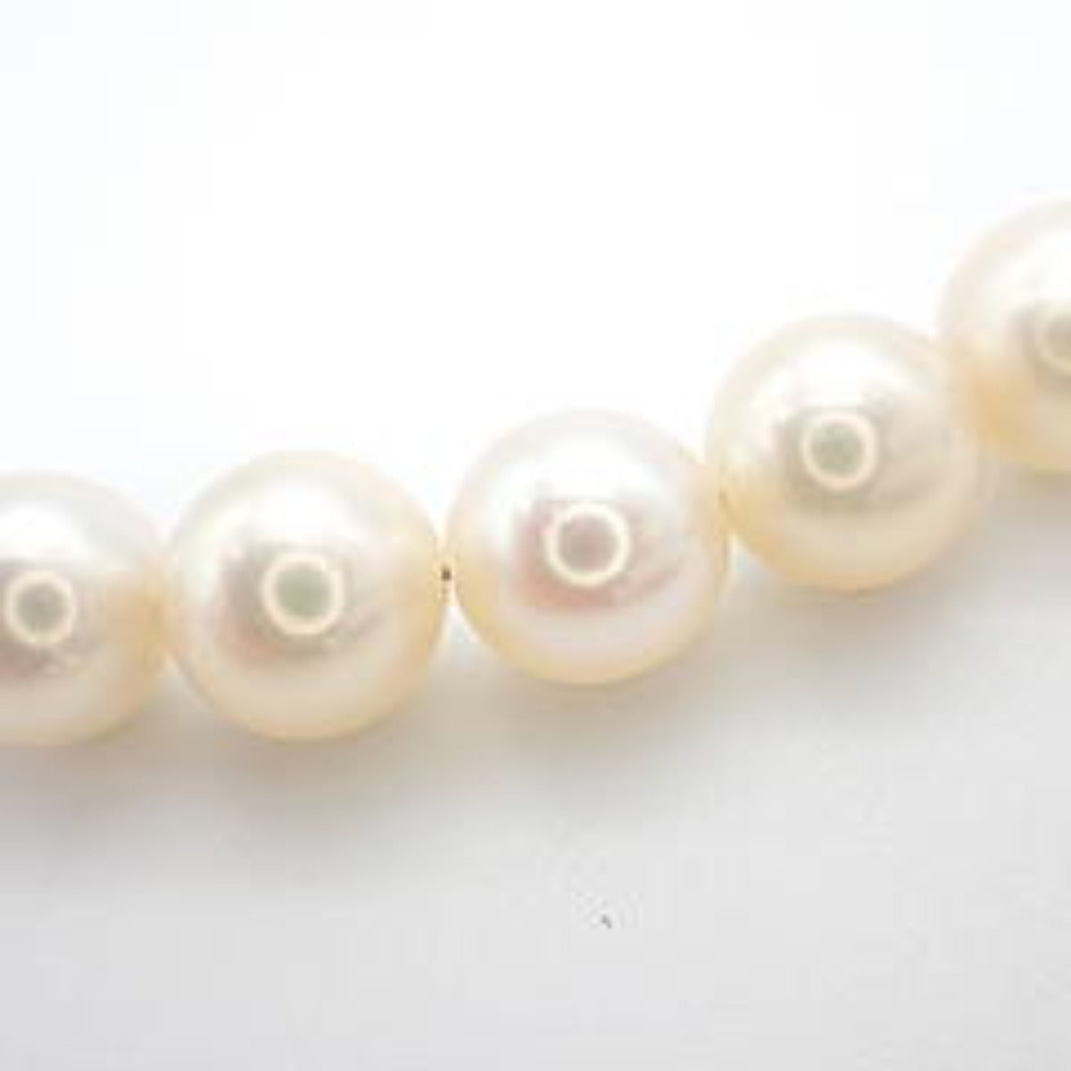 TASAKI Necklace
 Pearl P approx. 7.7~8.5mm K14 White Pearl [SS]
 【second hand】 