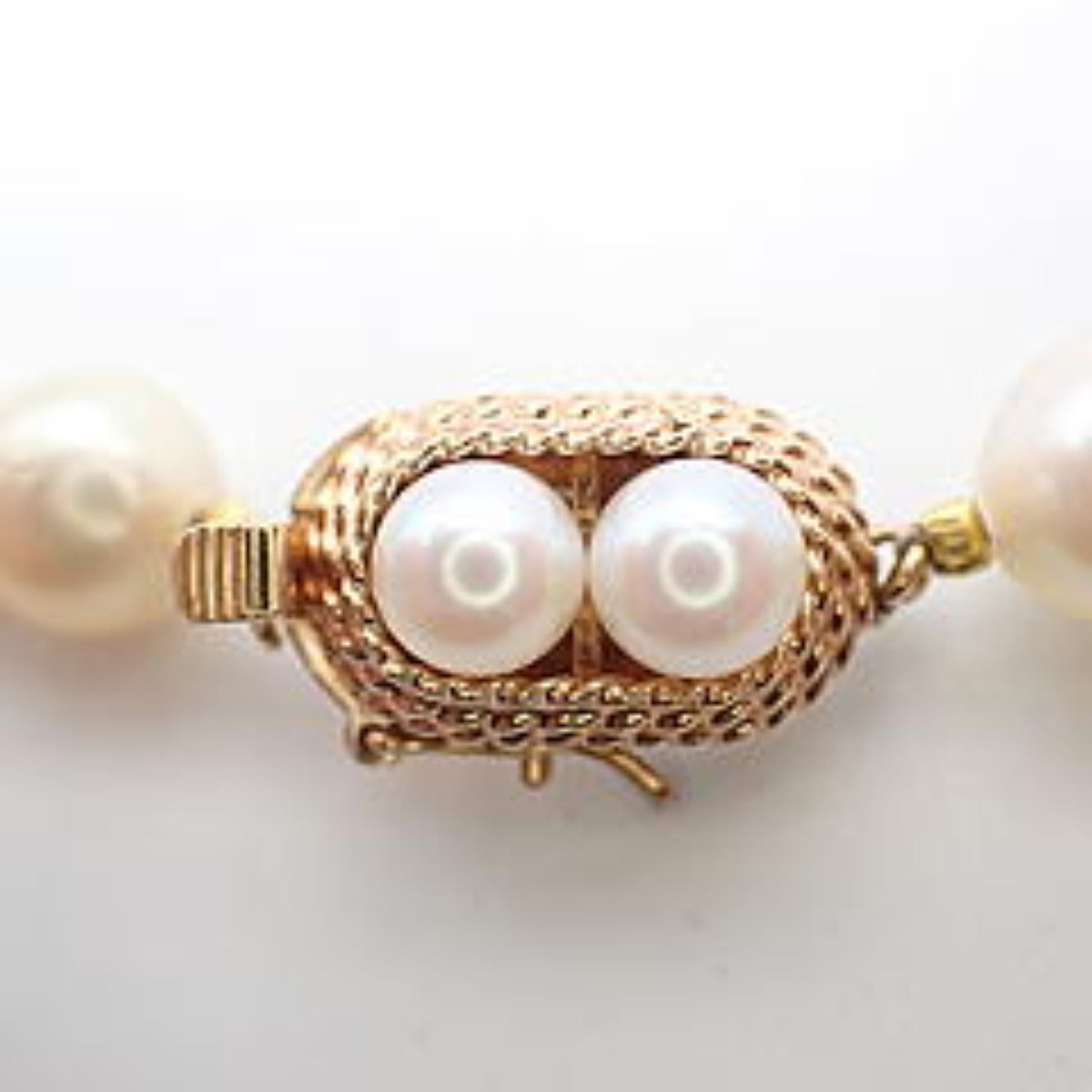 TASAKI Necklace
 Pearl P approx. 7.7~8.5mm K14 White Pearl [SS]
 【second hand】 