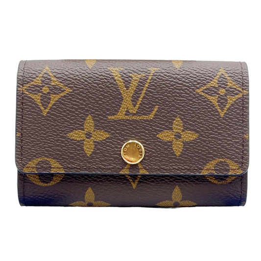 LOUIS VUITTON Key Case
 6-key case Monogram Multicle 6 Monogram canvas M62630 Brown LV
 [SS]
 【second hand】 