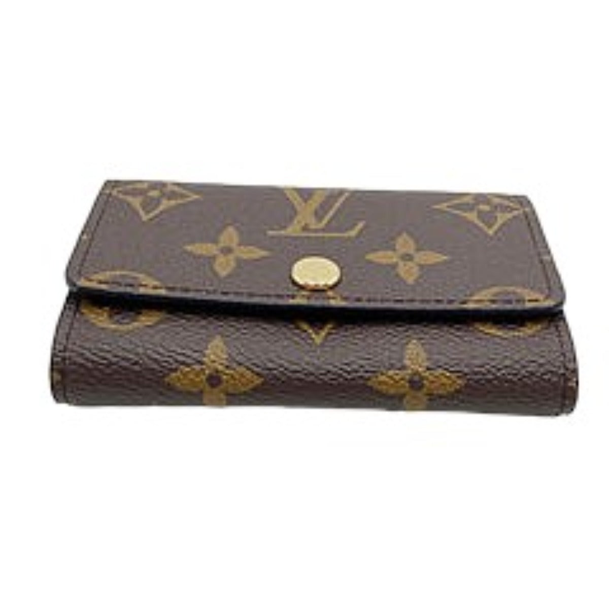 ルイヴィトン LOUIS VUITTON キーケース
 6本用キーケース モノグラム ミュルティクレ6 モノグラムキャンバス M62630 ブラウン LV
 【SS】
 【中古】