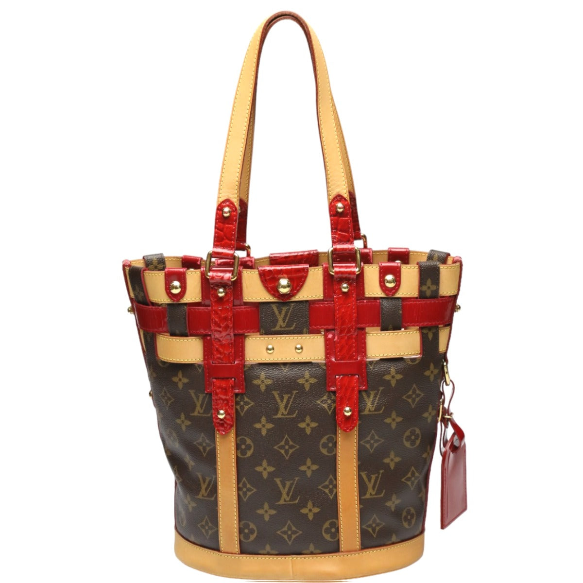 ルイヴィトン LOUIS VUITTON ハンドバッグ
 ハンドバッグ モノグラム ネオバケット モノグラムキャンバス M95613 ブラウン LV
 【SS】
 【中古】