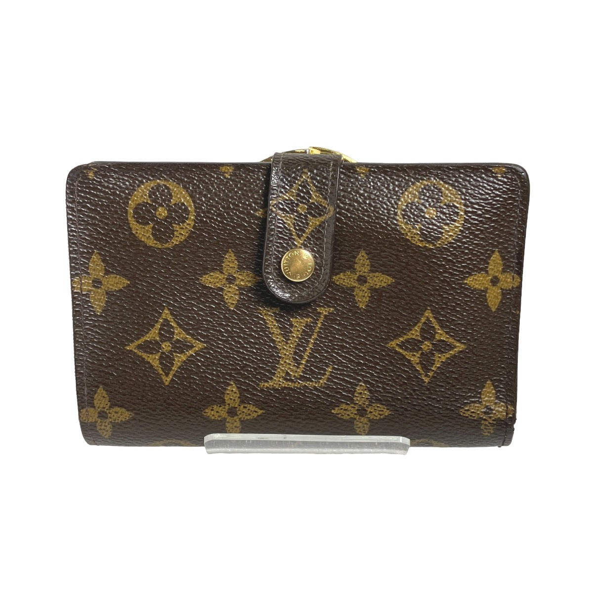 LOUIS VUITTON Bi-fold wallet
 Monogram Porte Monnaie Viennese Wallet with Card Pockets, Monogram Canvas M61663, Brown, LV
 [SS]
 【second hand】 