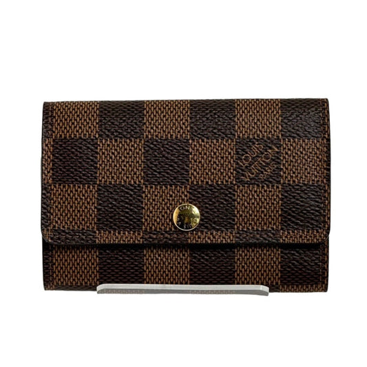 LOUIS VUITTON Key Case
 
Damier Multicle 6 Key Case for 6 Keys, Damier Canvas N62630 Brown LV
 [SS]
 【second hand】 