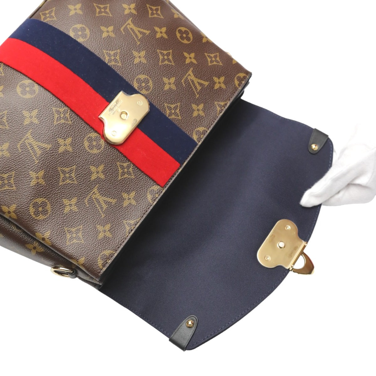 ルイヴィトン LOUIS VUITTON ショルダーバッグ
 2WAYバッグ モノグラム ジョルジュMM モノグラムキャンバス M43778 ブラウン LV
 【SS】
 【中古】