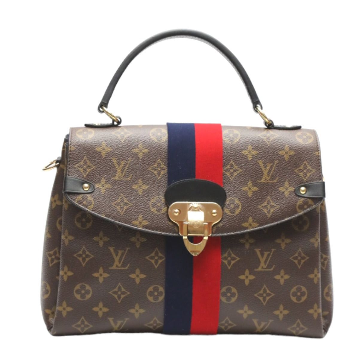 ルイヴィトン LOUIS VUITTON ショルダーバッグ
 2WAYバッグ モノグラム ジョルジュMM モノグラムキャンバス M43778 ブラウン LV
 【SS】
 【中古】