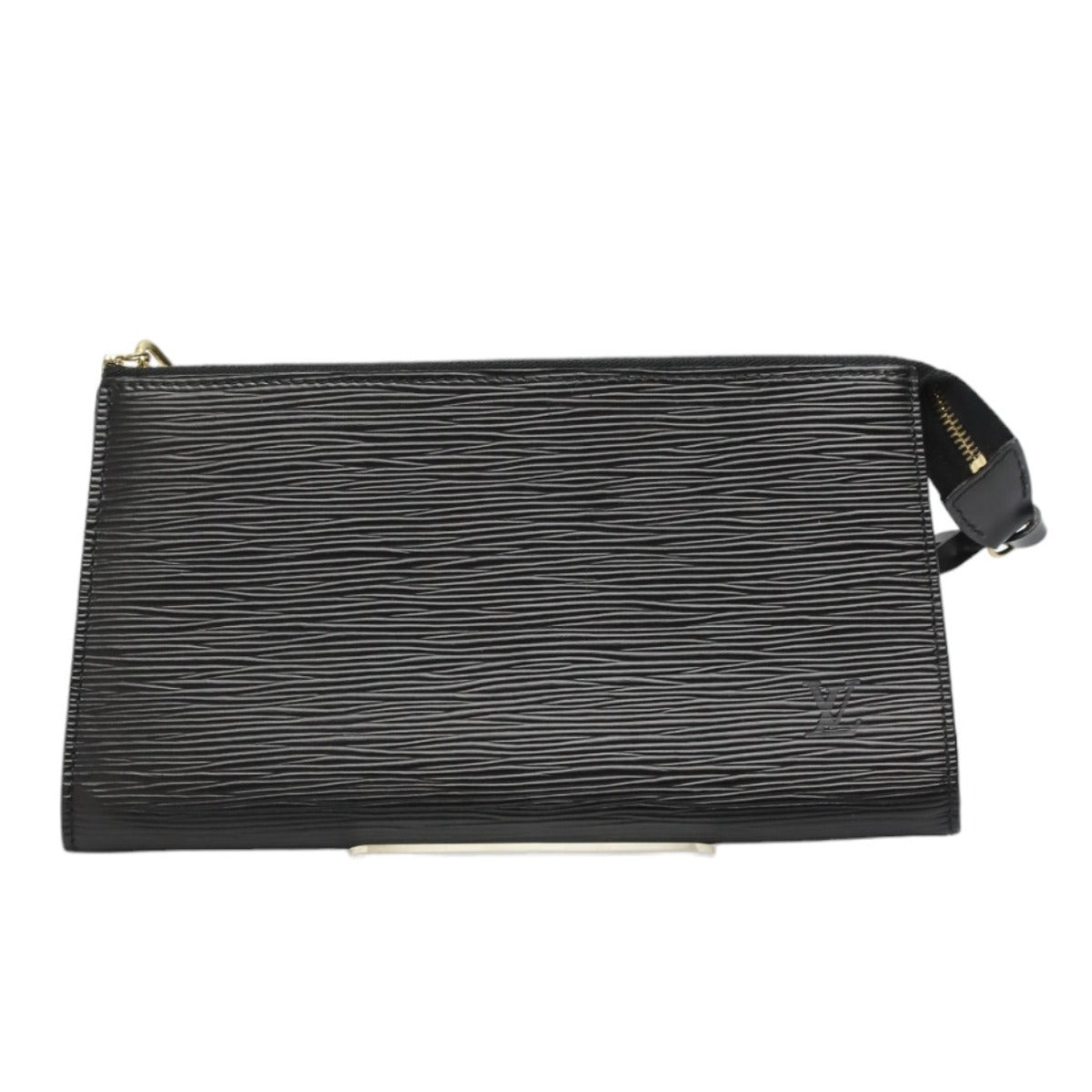 Louis Vuitton clutch bag
 Discontinued Epi Pochette Accessoires Epi Leather M52942 Black LV
 [SS]
 【second hand】 