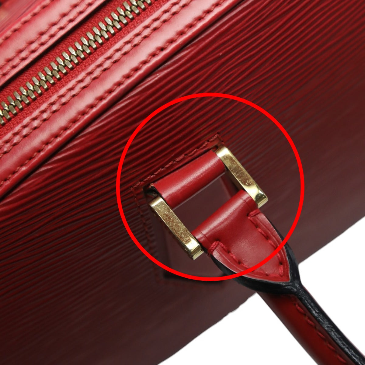 LOUIS VUITTON Handbags
 Epi Jasmine Handbag in Epi Leather M52087 Castilian Red LV
 [SS]
 【second hand】 