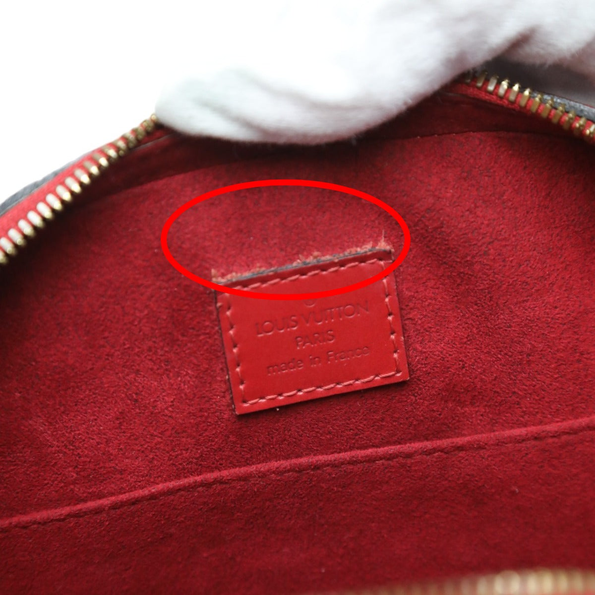 LOUIS VUITTON Handbags
 Epi Jasmine Handbag in Epi Leather M52087 Castilian Red LV
 [SS]
 【second hand】 
