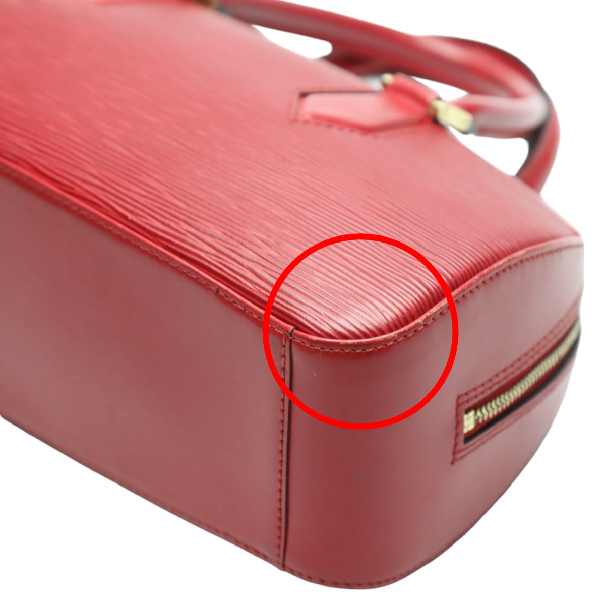 LOUIS VUITTON Handbags
 Epi Jasmine Handbag in Epi Leather M52087 Castilian Red LV
 [SS]
 【second hand】 