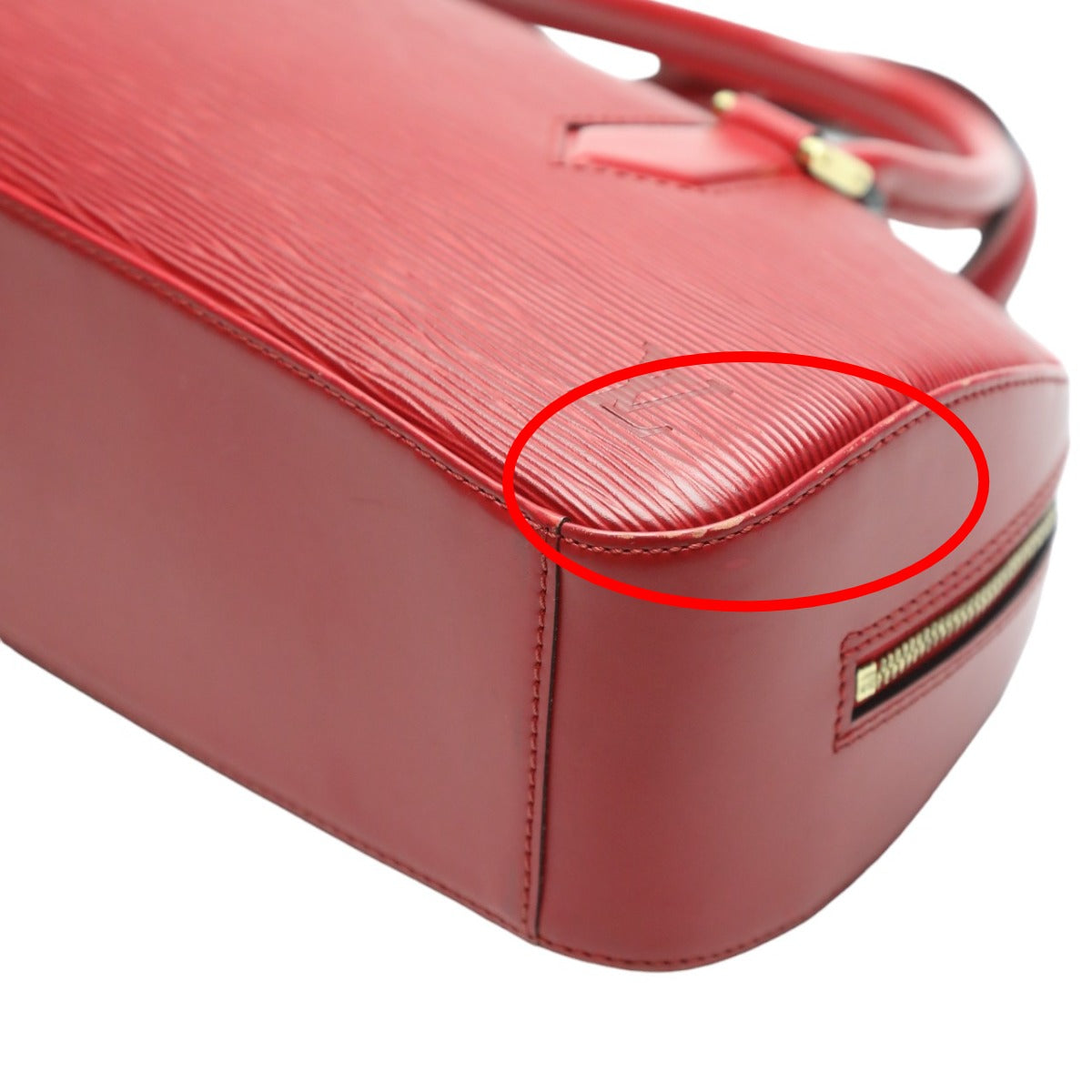 LOUIS VUITTON Handbags
 Epi Jasmine Handbag in Epi Leather M52087 Castilian Red LV
 [SS]
 【second hand】 