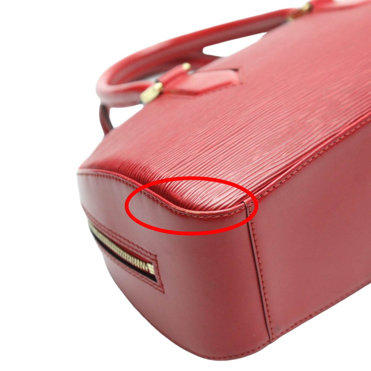LOUIS VUITTON Handbags
 Epi Jasmine Handbag in Epi Leather M52087 Castilian Red LV
 [SS]
 【second hand】 
