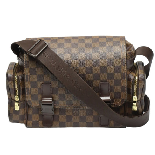 LOUIS VUITTON Shoulder Bag
 Damier Reporter Melville Shoulder Bag in Brown Damier Canvas LV
 [SS]
 【second hand】 