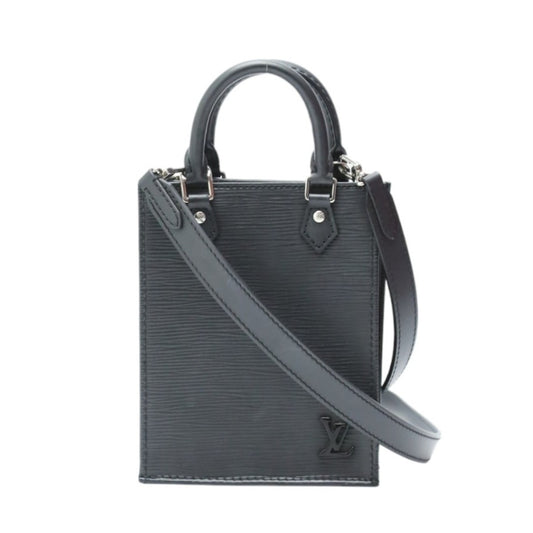 ルイヴィトン LOUIS VUITTON ショルダーバッグ
 ショルダーバッグ エピ プティット・サックプラ エピレザー M69441 ブラック LV
 【SS】
 【中古】