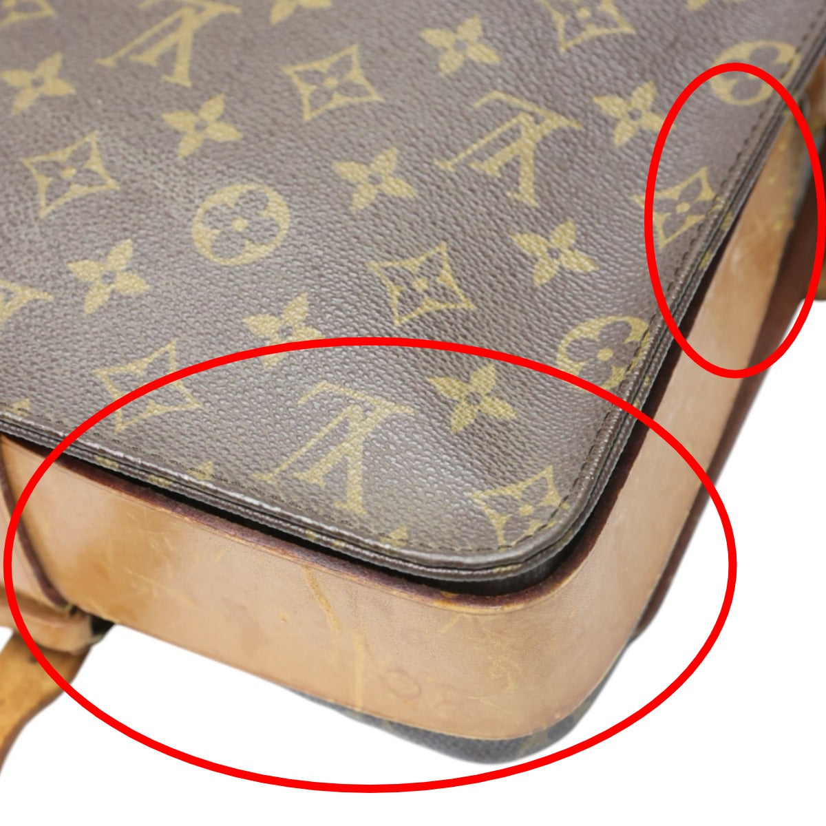 ルイヴィトン LOUIS VUITTON ショルダーバッグ
 ショルダーバッグ モノグラム カルトシエールGM モノグラムキャンバス M51252 ブラウン LV
 【SS】
 【中古】