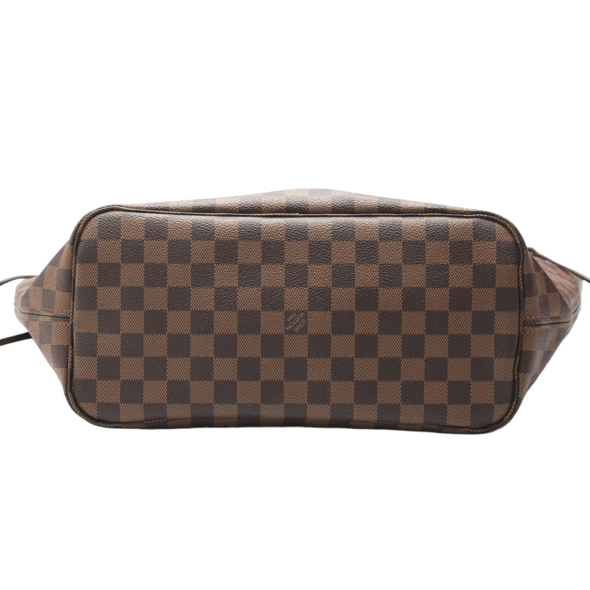 ルイヴィトン LOUIS VUITTON トートバッグ
 ネヴァーフルMM ダミエ ポーチ無し ダミエキャンバス N41358 ブラウン LV
 【SS】
 【中古】