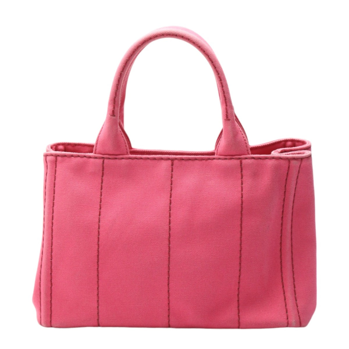 PRADA Tote Bag
 
Tote Bag Cotton Canvas Canapa Mini Cotton Canvas 1BG439 Pink [SS]
 【second hand】 