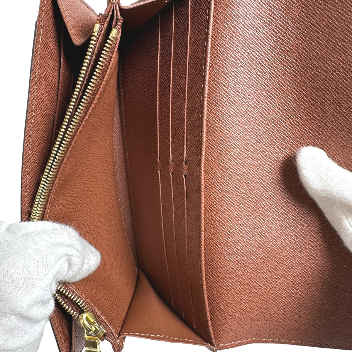 ルイヴィトン LOUIS VUITTON 長財布
 財布 モノグラム ポルトフォイユ・サラ モノグラムキャンバス M60531 ブラウン LV
 【SS】
 【中古】