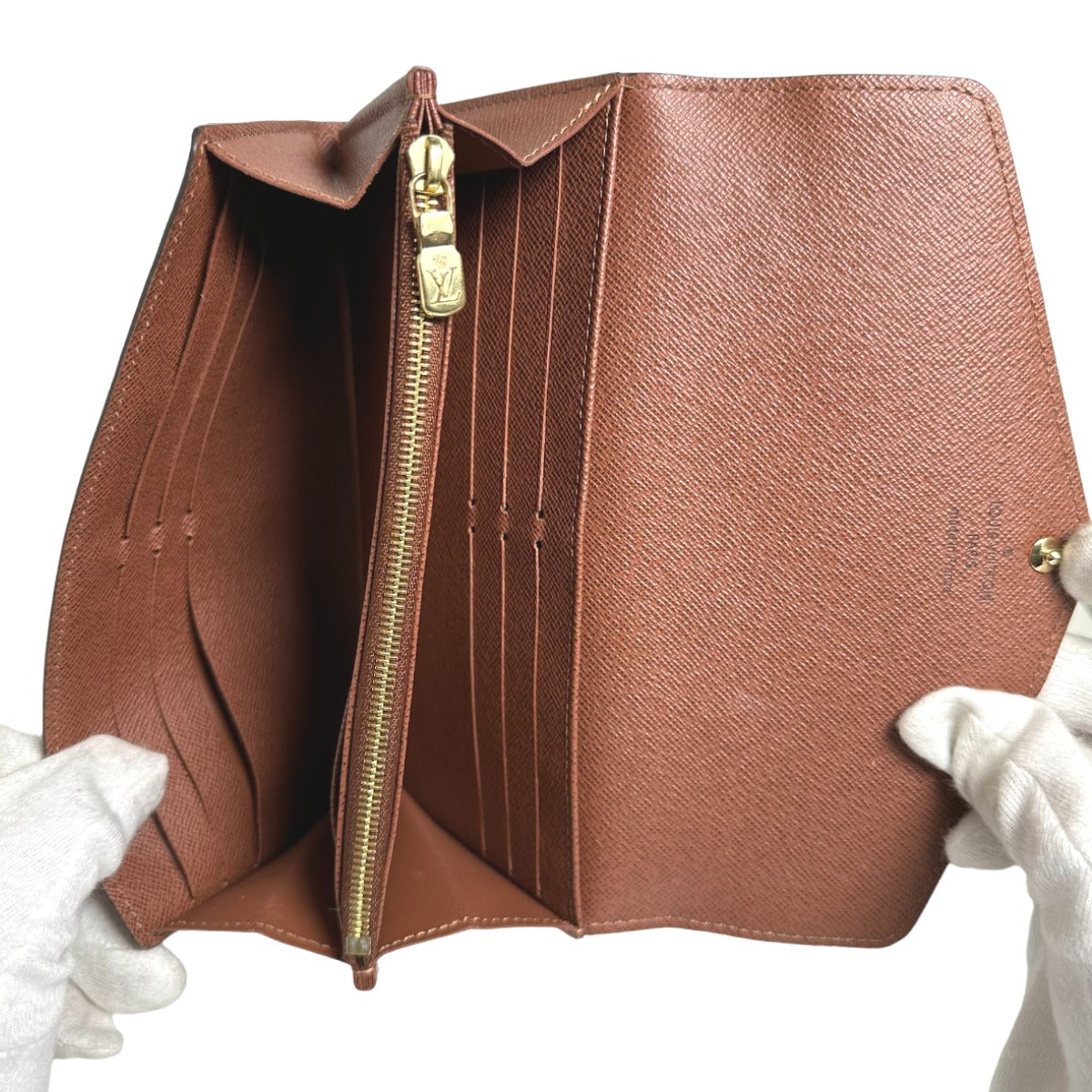 ルイヴィトン LOUIS VUITTON 長財布
 財布 モノグラム ポルトフォイユ・サラ モノグラムキャンバス M60531 ブラウン LV
 【SS】
 【中古】