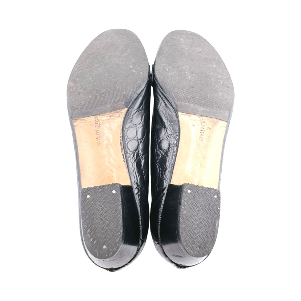 サルヴァトーレフェラガモ Salvatore Ferragamo パンプス
 パンプス リボン BOUTIQUE ブラック 【SS】
 【中古】