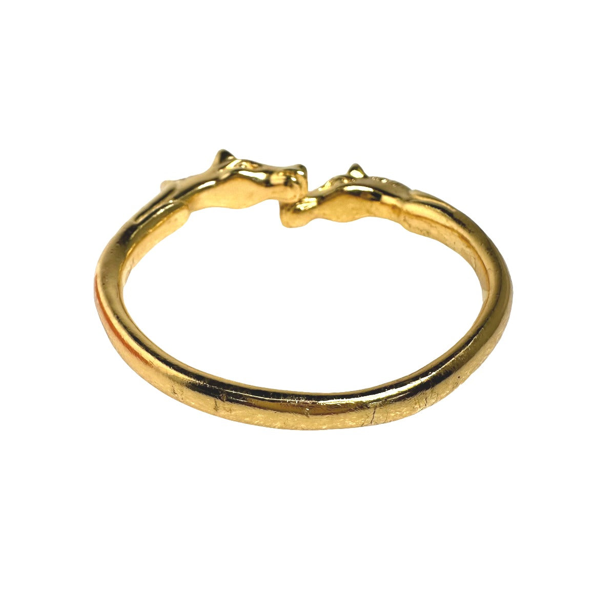 Hermes HERMES Bangle
 Bracelet Vintage Cheval Horse Gold [SS]
 【second hand】 