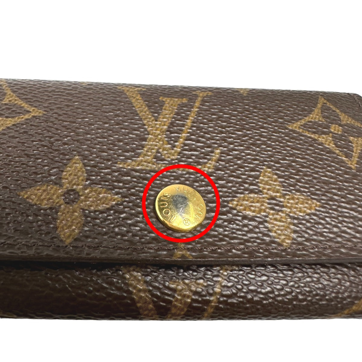 LOUIS VUITTON Key Case
 Multicle 4 Monogram 4 Key Case Monogram Canvas M62631 Brown LV
 [SS]
 【second hand】 