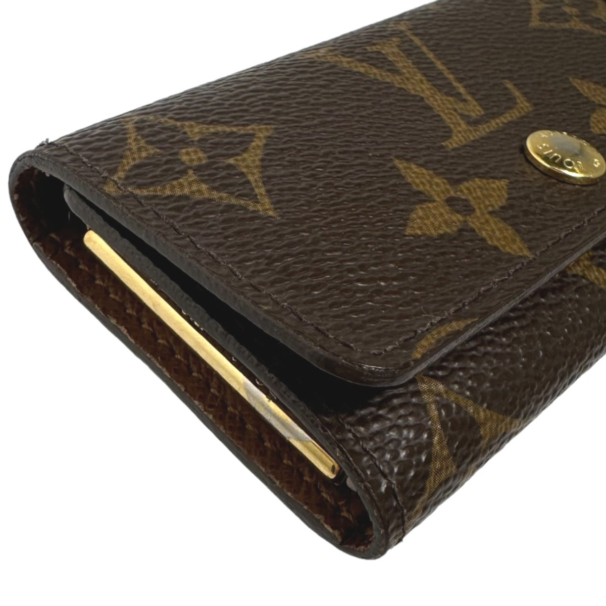 LOUIS VUITTON Key Case
 Multicle 4 Monogram 4 Key Case Monogram Canvas M62631 Brown LV
 [SS]
 【second hand】 