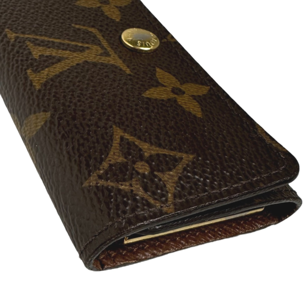 LOUIS VUITTON Key Case
 Multicle 4 Monogram 4 Key Case Monogram Canvas M62631 Brown LV
 [SS]
 【second hand】 