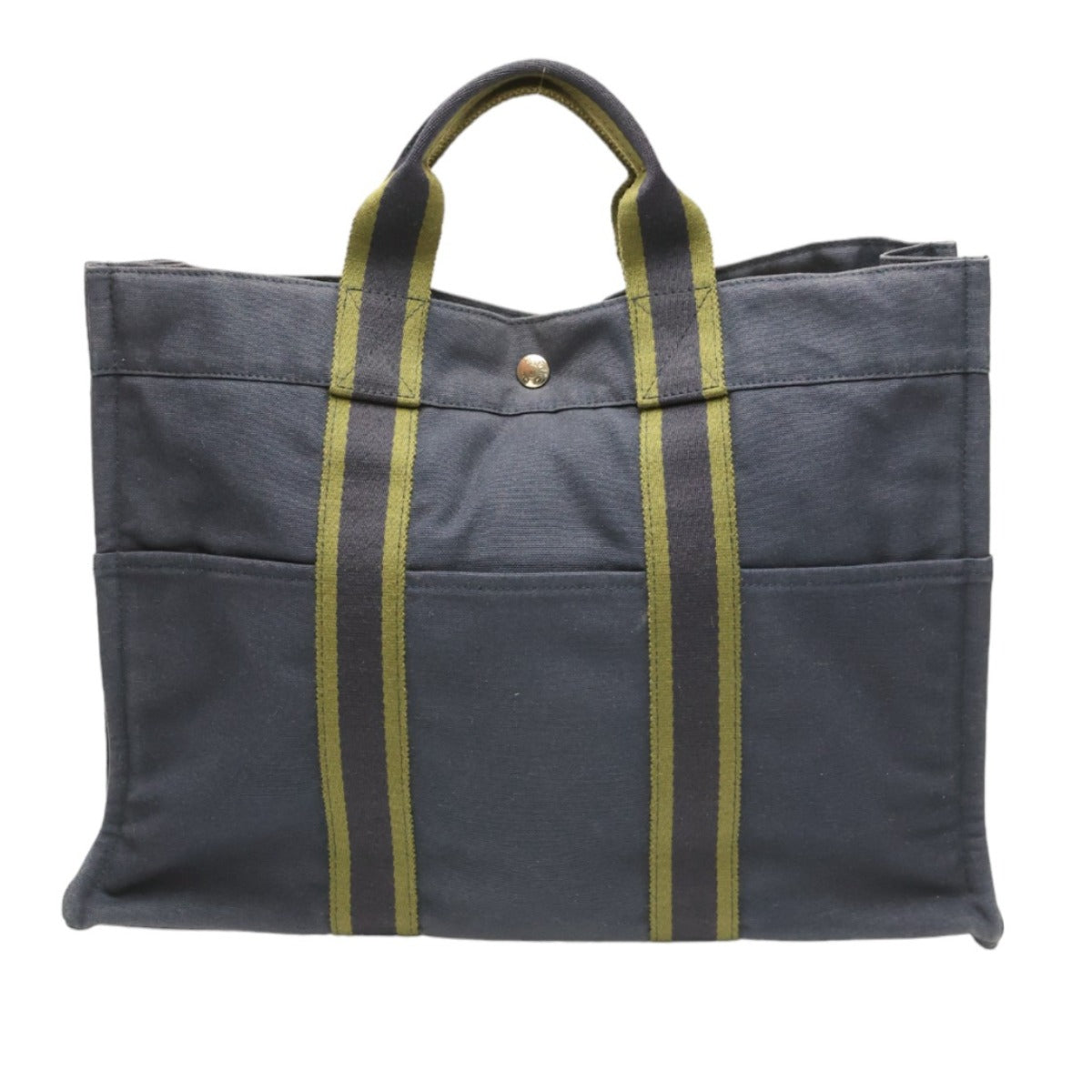 Hermes HERMES Tote Bag
 Tote Bag Fool's Fool's Navy [SS]
 【second hand】 