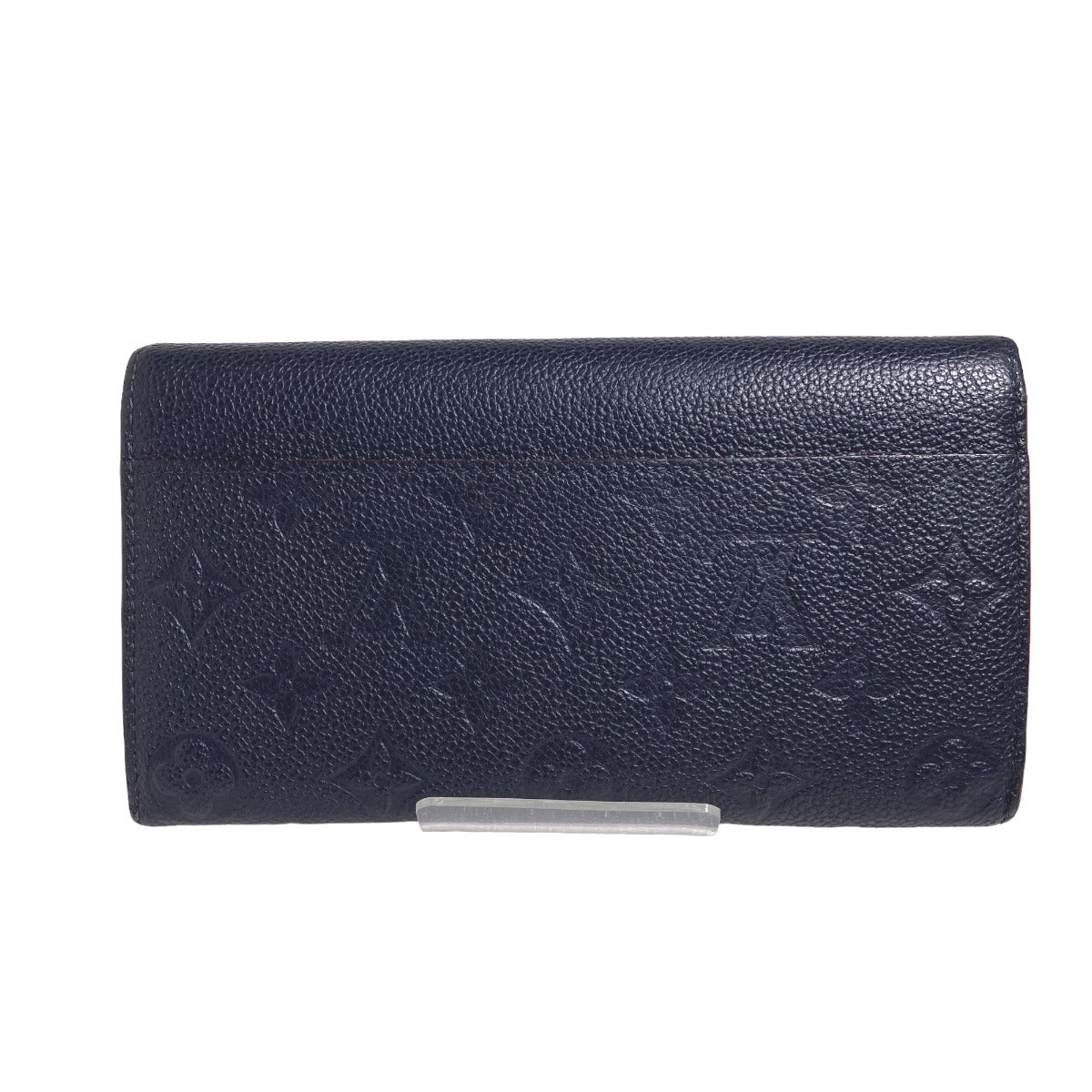 Louis Vuitton LOUIS VUITTON Long Wallet
 Portefeuille Sarah Empreinte Coin Purse with Card Case Monogram Empreinte M62125 Marine Rouge LV
 [SS]
 【second hand】 