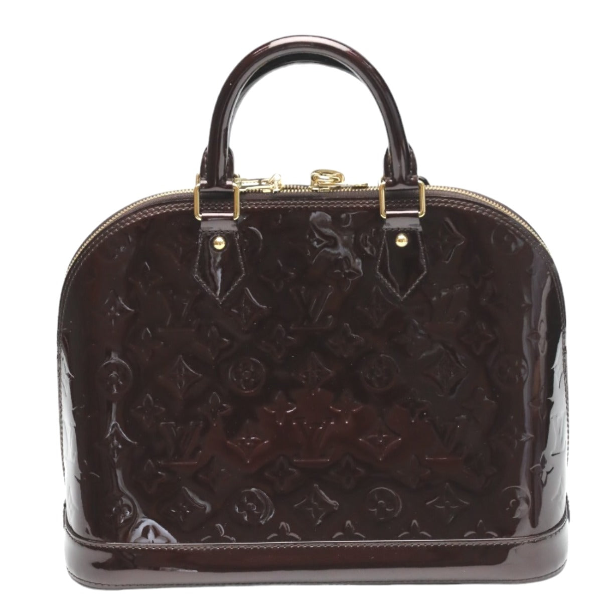 ルイヴィトン LOUIS VUITTON ハンドバッグ
 ハンドバッグ ヴェルニ  アルマPM エピレザー M91611 アマラント LV
 【SS】
 【中古】