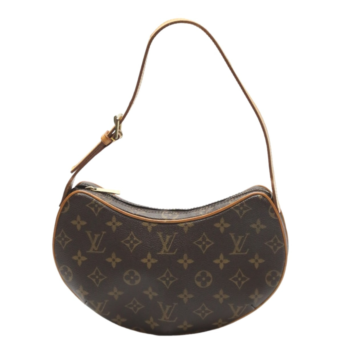 LOUIS VUITTON Handbags
 Handbag Monogram Pochette Croissant Monogram Canvas M51510 Brown LV
 [SS]
 【second hand】 