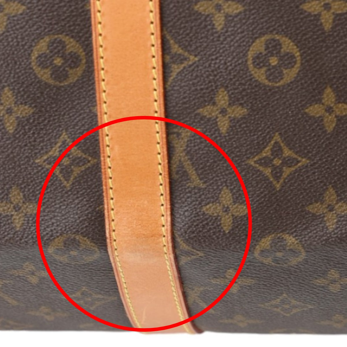 Louis Vuitton Boston Bag
 Travel bag Monogram Keepall 55 Monogram canvas M41424 Brown LV
 [SS]
 【second hand】