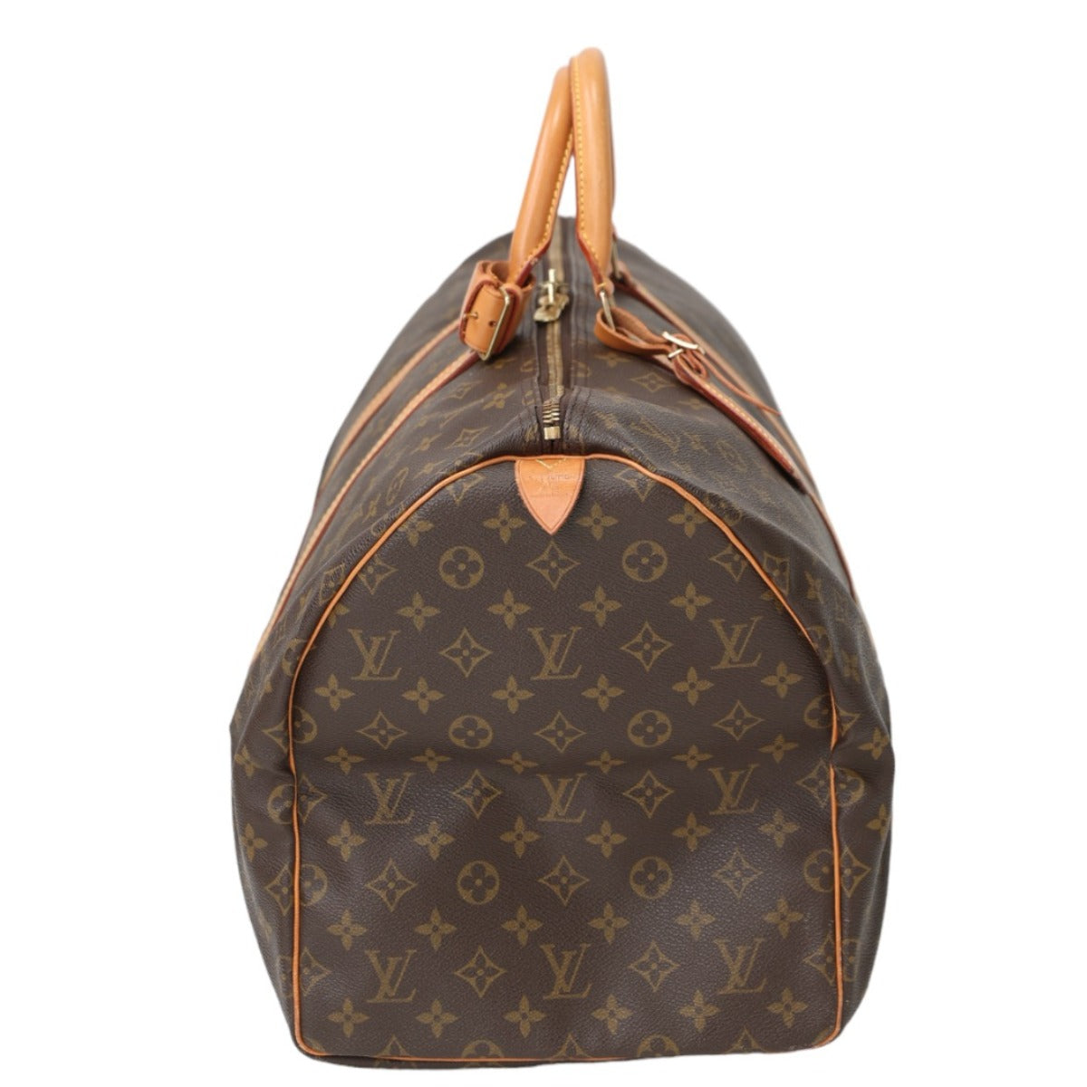 ルイヴィトン LOUIS VUITTON ボストンバッグ
 旅行かばん モノグラム キーポル55 モノグラムキャンバス M41424 ブラウン LV
 【SS】
 【中古】