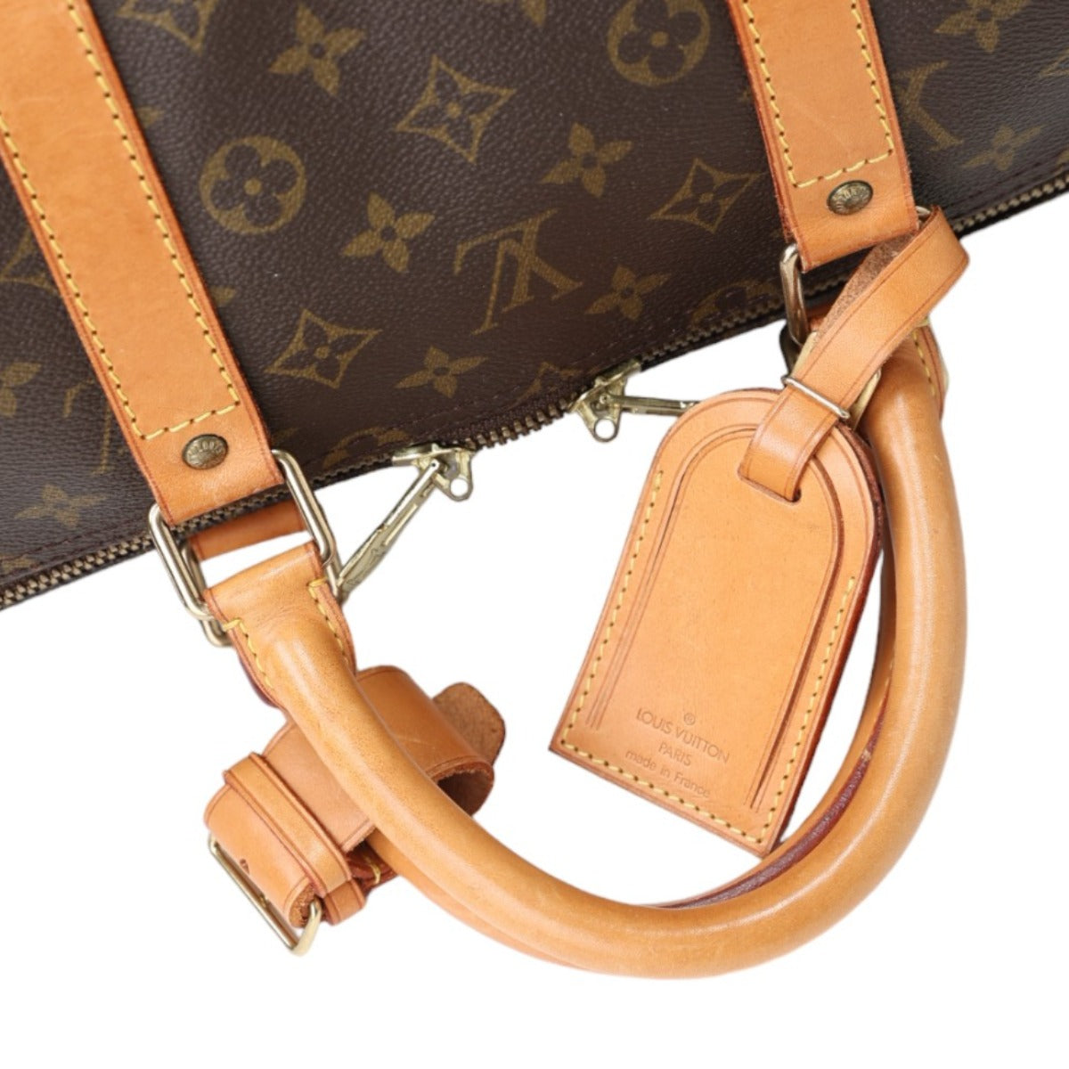 Louis Vuitton Boston Bag
 Travel bag Monogram Keepall 55 Monogram canvas M41424 Brown LV
 [SS]
 【second hand】