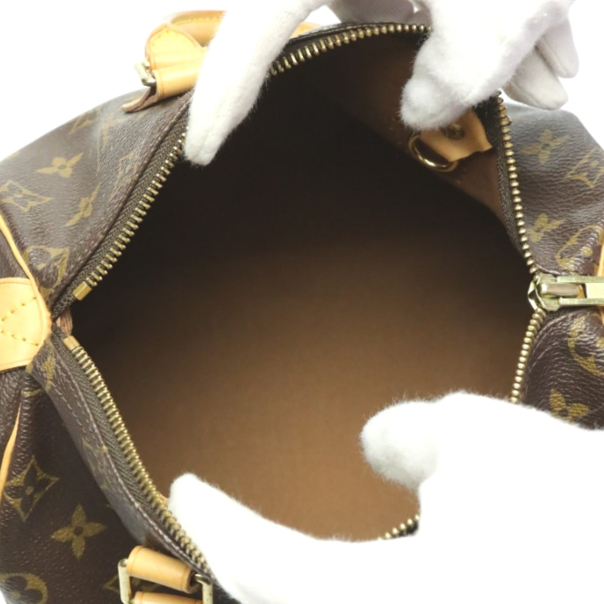 LOUIS VUITTON Handbags
 Mini Boston Monogram Speedy 25 Monogram Canvas M41528 Brown LV
 [SS]
 【second hand】 