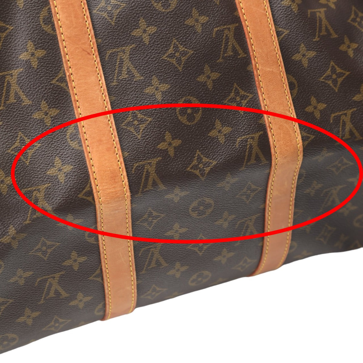 Louis Vuitton Boston Bag
 Keepall 50 Monogram Travel Bag Monogram Canvas M41426 Brown LV
 [SS]
 【second hand】 