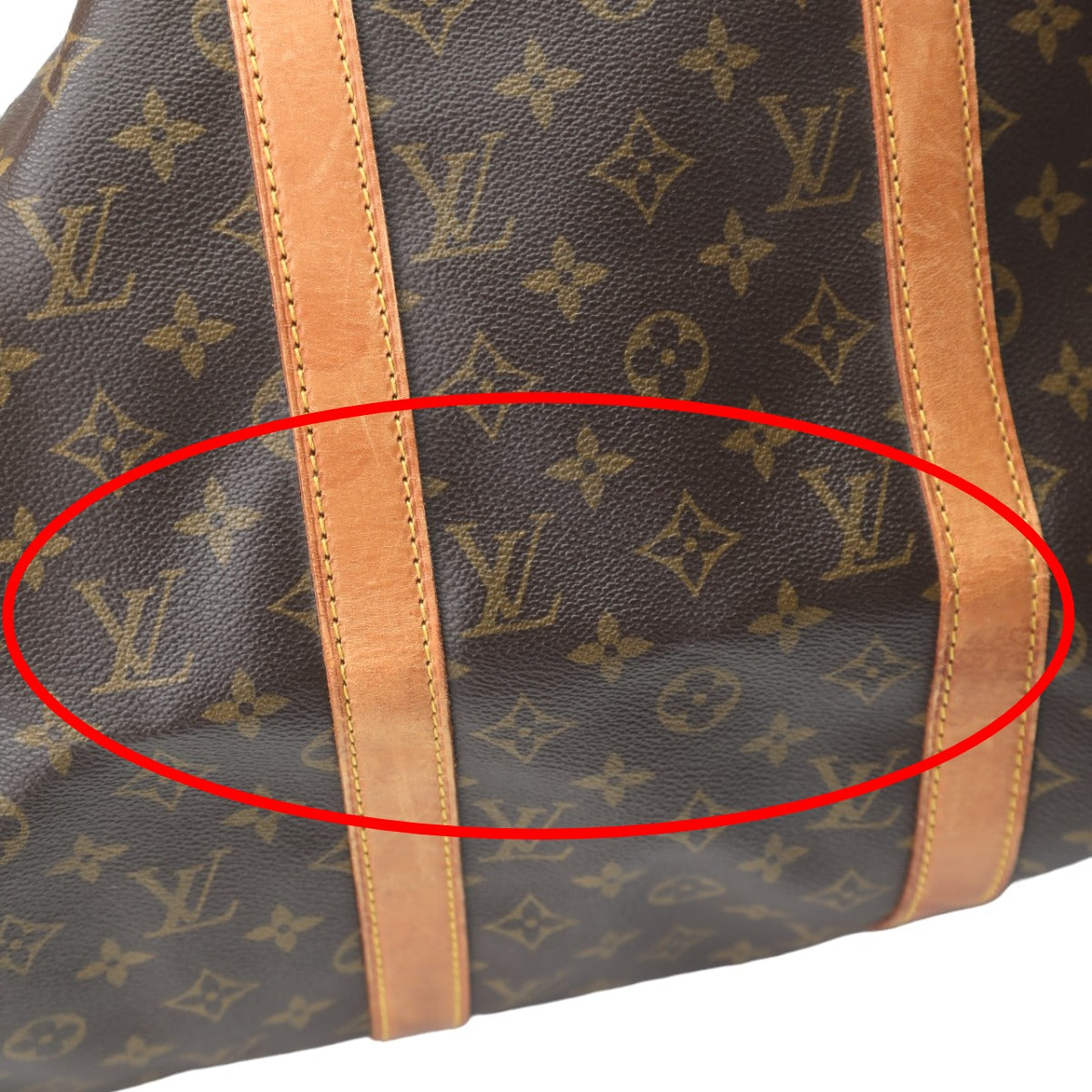 Louis Vuitton Boston Bag
 Keepall 50 Monogram Travel Bag Monogram Canvas M41426 Brown LV
 [SS]
 【second hand】 