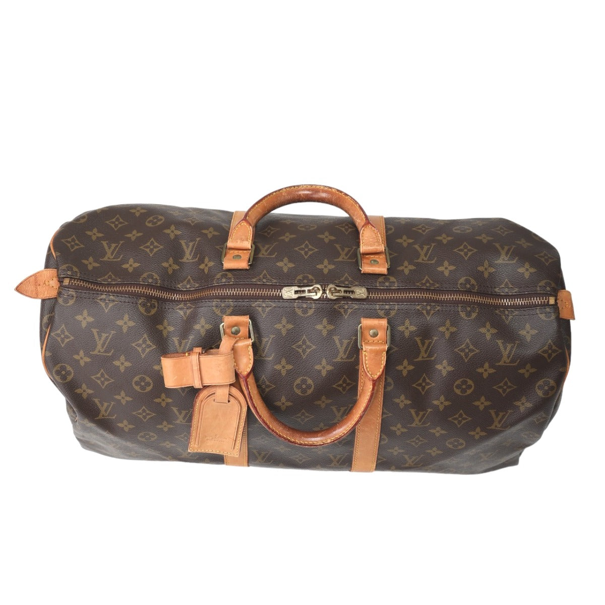 Louis Vuitton Boston Bag
 Keepall 50 Monogram Travel Bag Monogram Canvas M41426 Brown LV
 [SS]
 【second hand】 