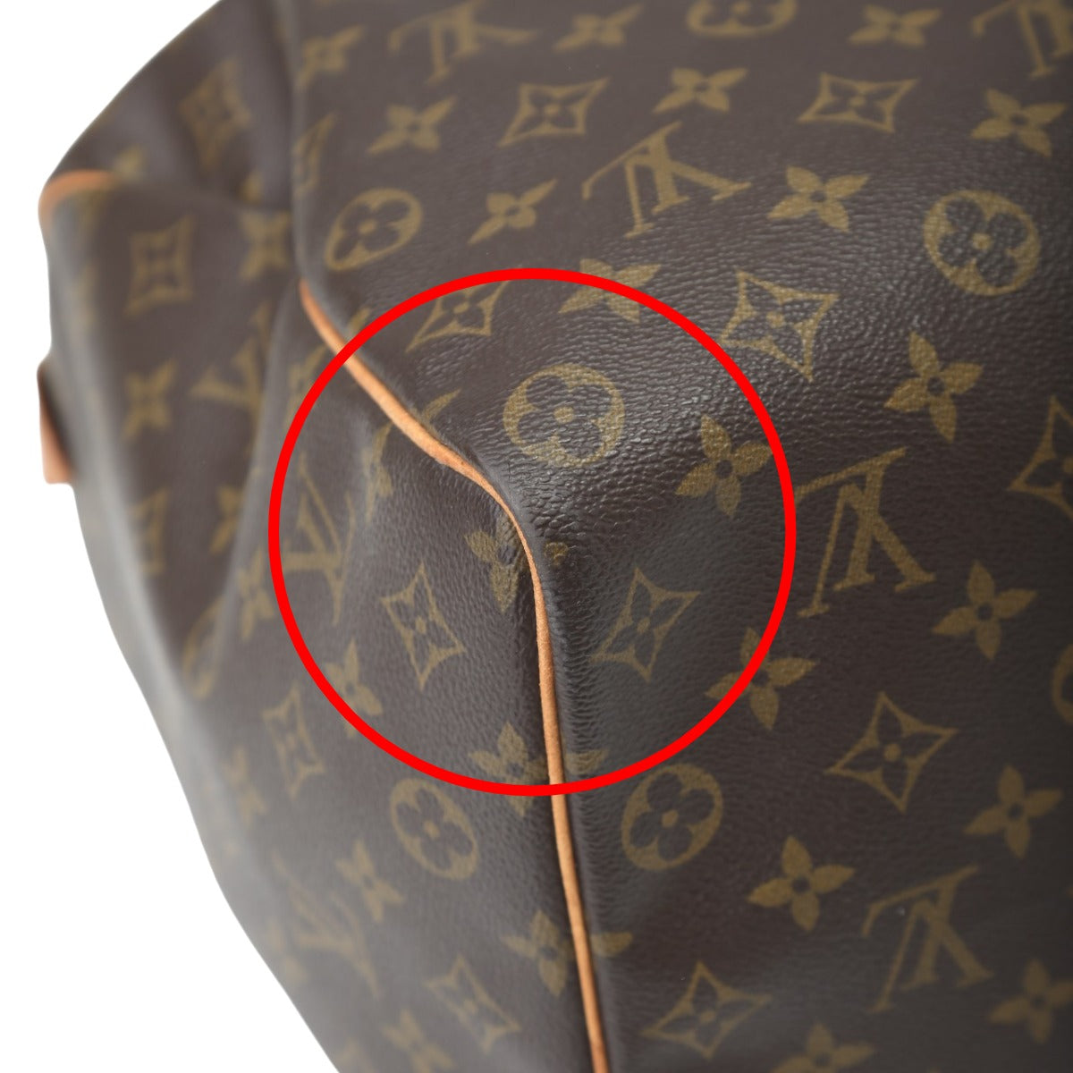 Louis Vuitton Boston Bag
 Keepall 50 Monogram Travel Bag Monogram Canvas M41426 Brown LV
 [SS]
 【second hand】 