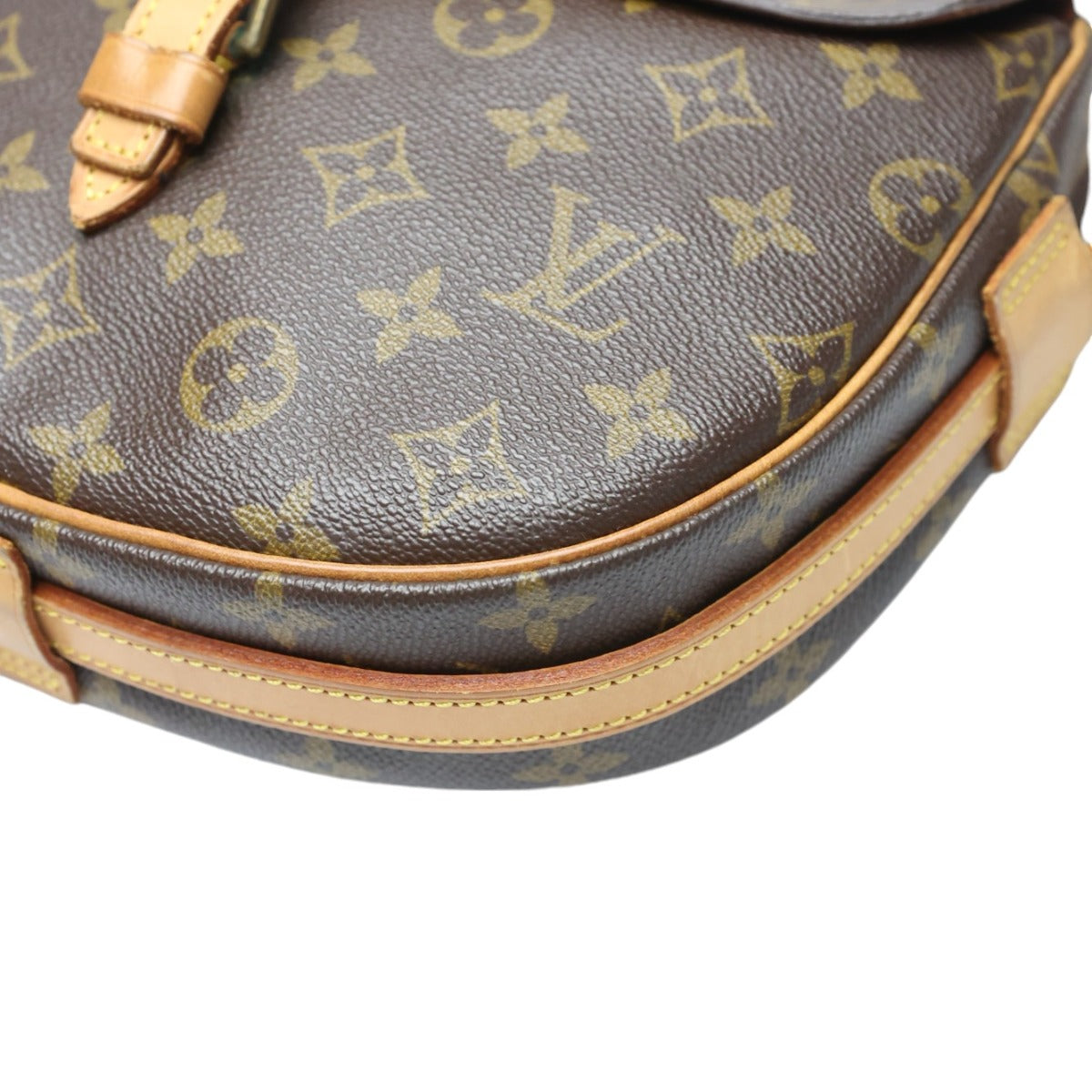 ルイヴィトン LOUIS VUITTON ショルダーバッグ
 ショルダーバッグ モノグラム ジョヌフィーヌ モノグラムキャンバス M51226 ブラウン LV
 【SS】
 【中古】