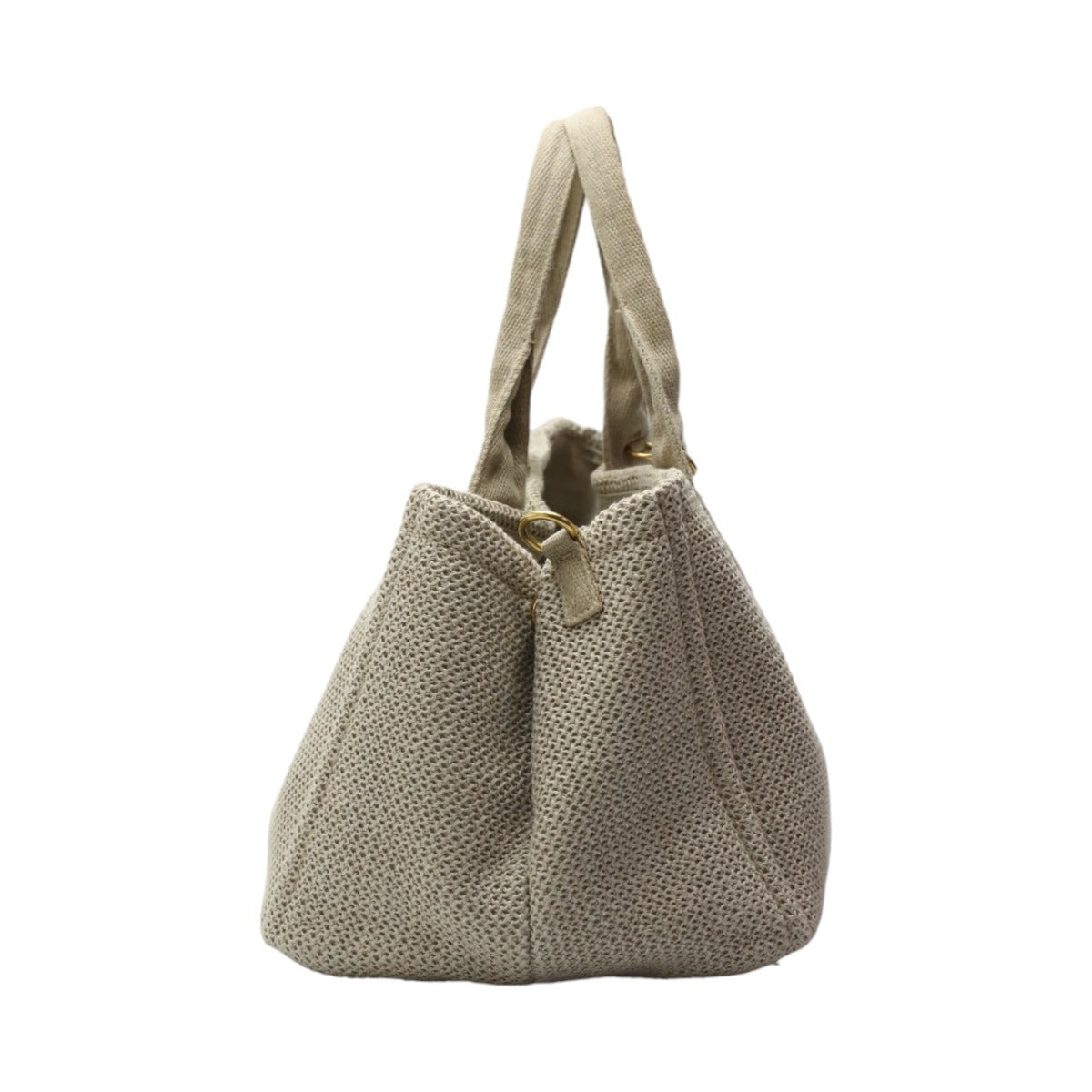 PRADA Tote Bag
 2WAY Bag Canvas Canapa Tote Canvas Beige [SS]
 【second hand】 