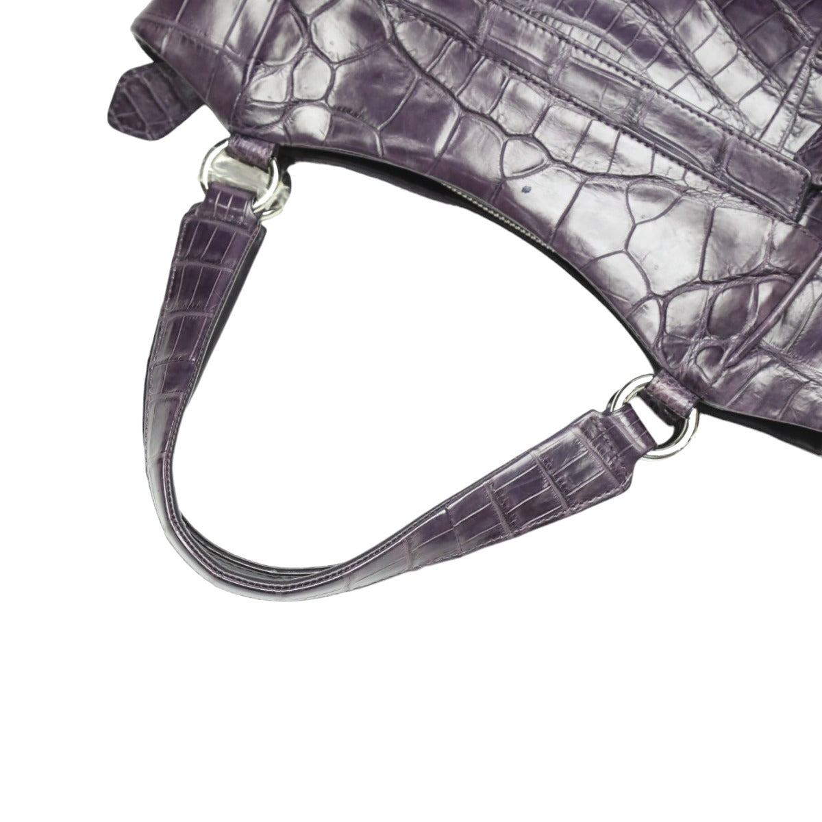 Crocodile handbag
 
Handbag Matte GRES PARIS Crocodile GRES PARIS Purple [SS]
 【second hand】 