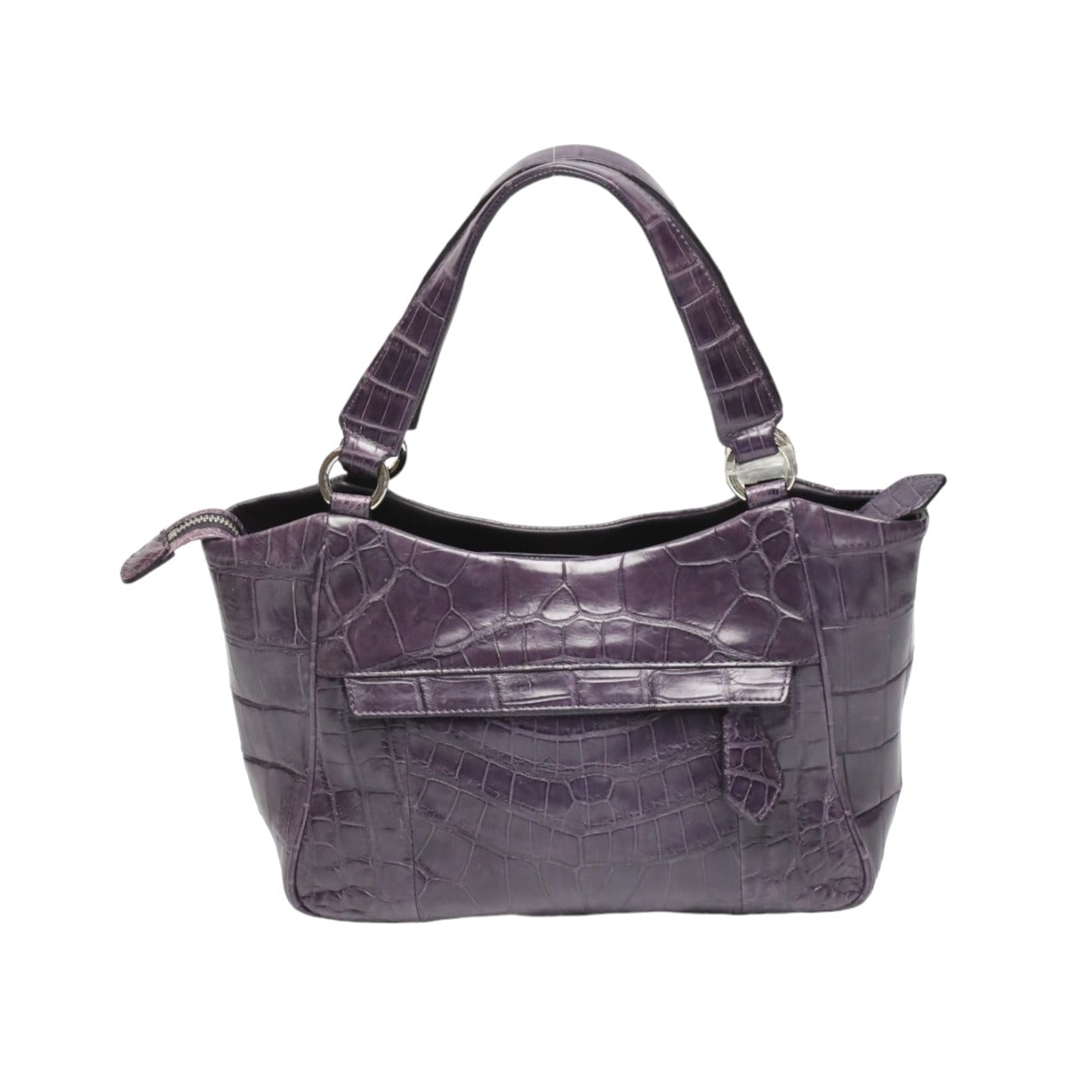 Crocodile handbag
 
Handbag Matte GRES PARIS Crocodile GRES PARIS Purple [SS]
 【second hand】 