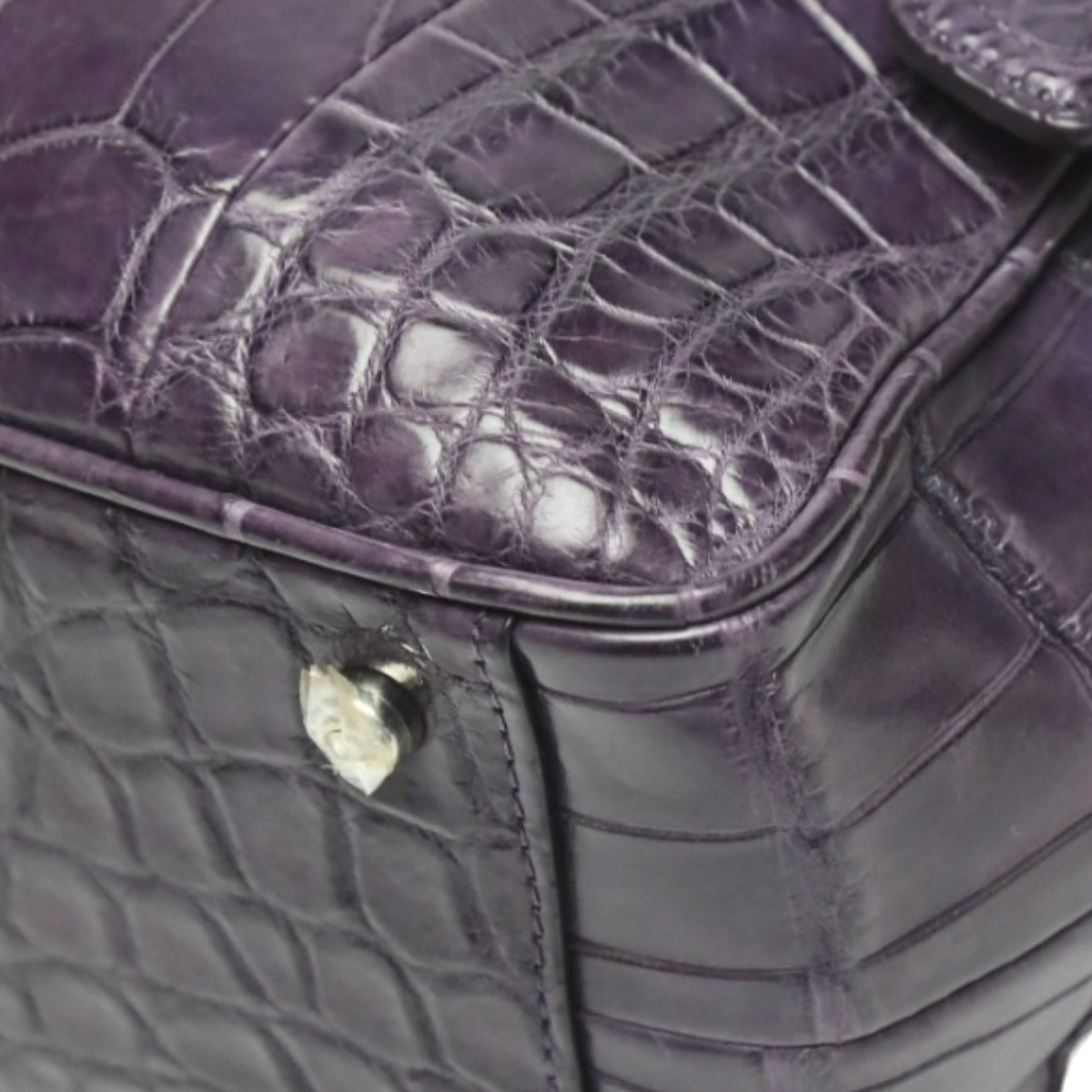 Crocodile handbag
 
Handbag Matte GRES PARIS Crocodile GRES PARIS Purple [SS]
 【second hand】 