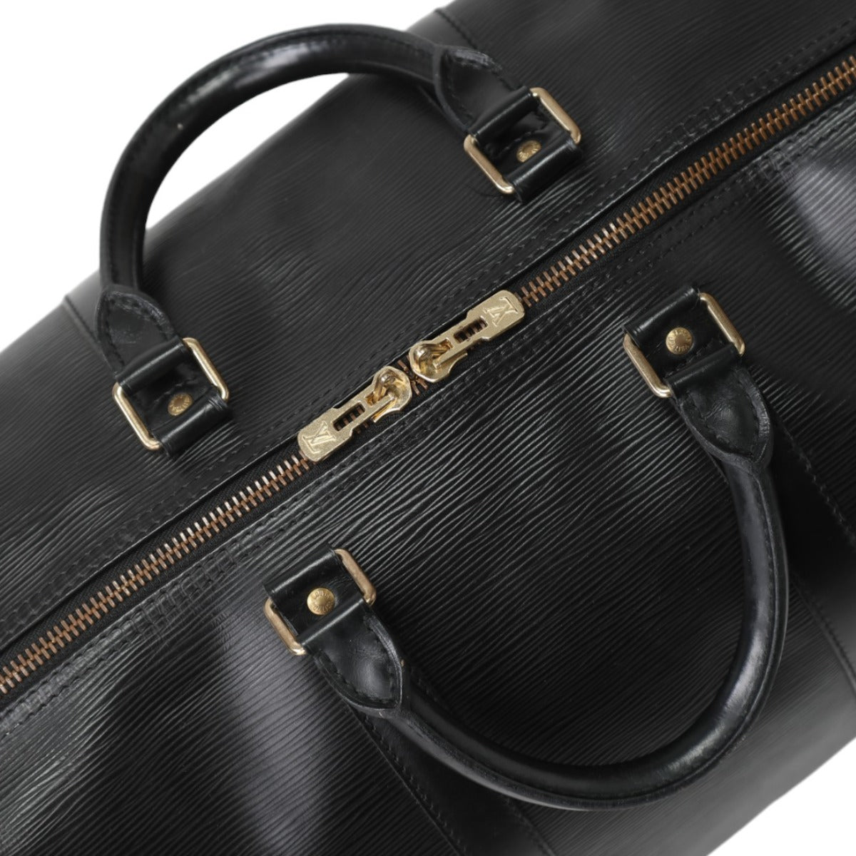 Louis Vuitton Boston Bag
 Boston Bag Epi Keepall 50 Epi Leather M42962 Black LV
 [SS]
 【second hand】 