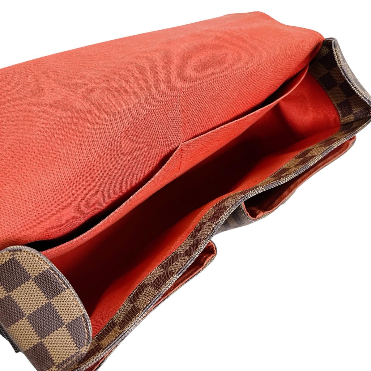 ルイヴィトン LOUIS VUITTON ショルダーバッグ
 2WAYバッグ ダミエ ブロードウェイ ダミエキャンバス N42270 ブラウン LV
 【SS】
 【中古】