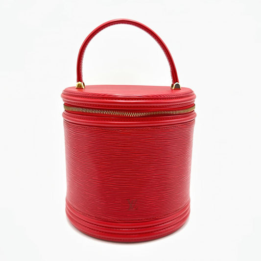 ルイヴィトン LOUIS VUITTON ハンドバッグ
 ハンドバッグ エピ カンヌ エピレザー M48037 カステリアンレッド LV
 【SS】
 【中古】