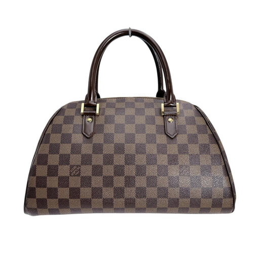 ルイヴィトン LOUIS VUITTON ハンドバッグ
 ハンドバッグ ダミエ リベラMM 廃番 ダミエキャンバス N41434 ブラウン LV
 【SS】
 【中古】