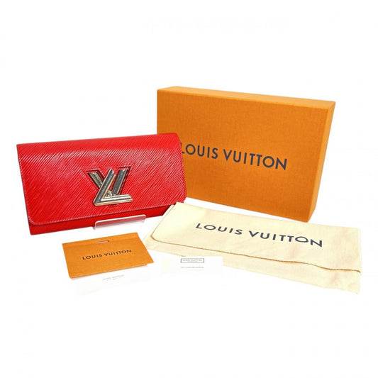 ルイヴィトン LOUIS VUITTON 長財布
 長財布 エピ ポルトフォイユ・ツイスト エピレザー M61179 コクリコ LV
 【SS】
 【中古】